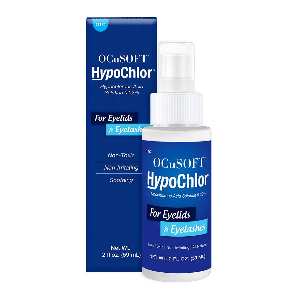 Ocusoft Hypochlor Solution For Eyelids and Eyelashes, 2 Oz